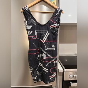 SOLD: Diesel body hugging mini dress S